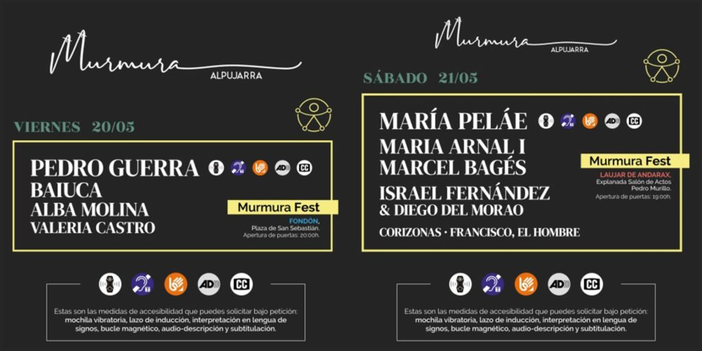festival-murmura-accesible-inclusivo | Fundación Music for All